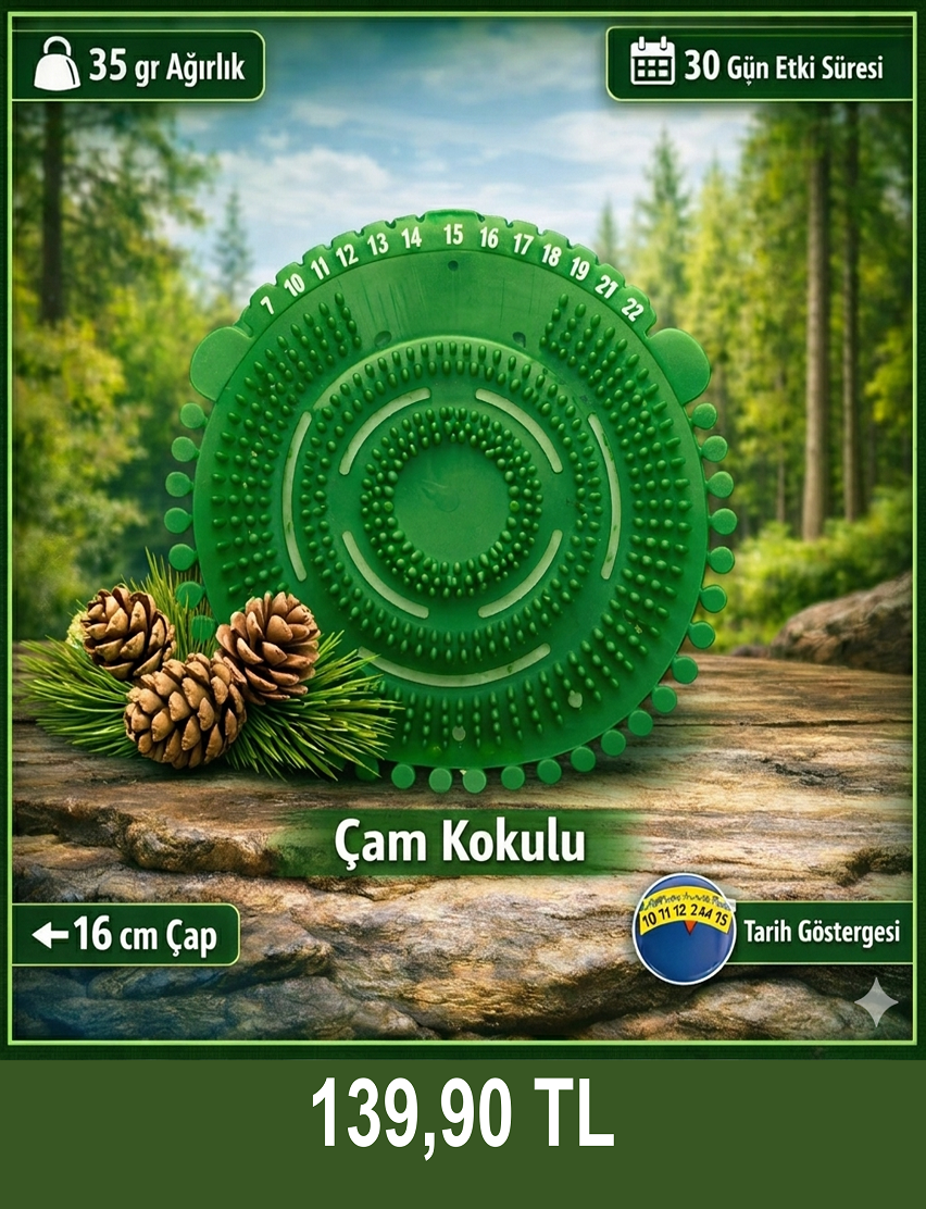 Çam Kokulu Pisuvar Koku Giderici - Virago Kimya
