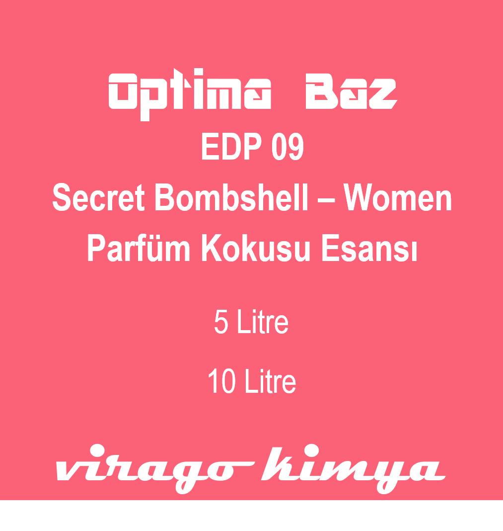 Optima Baz EDP 09 - Secret Bombshell Women Parfüm Kokusu Esansı