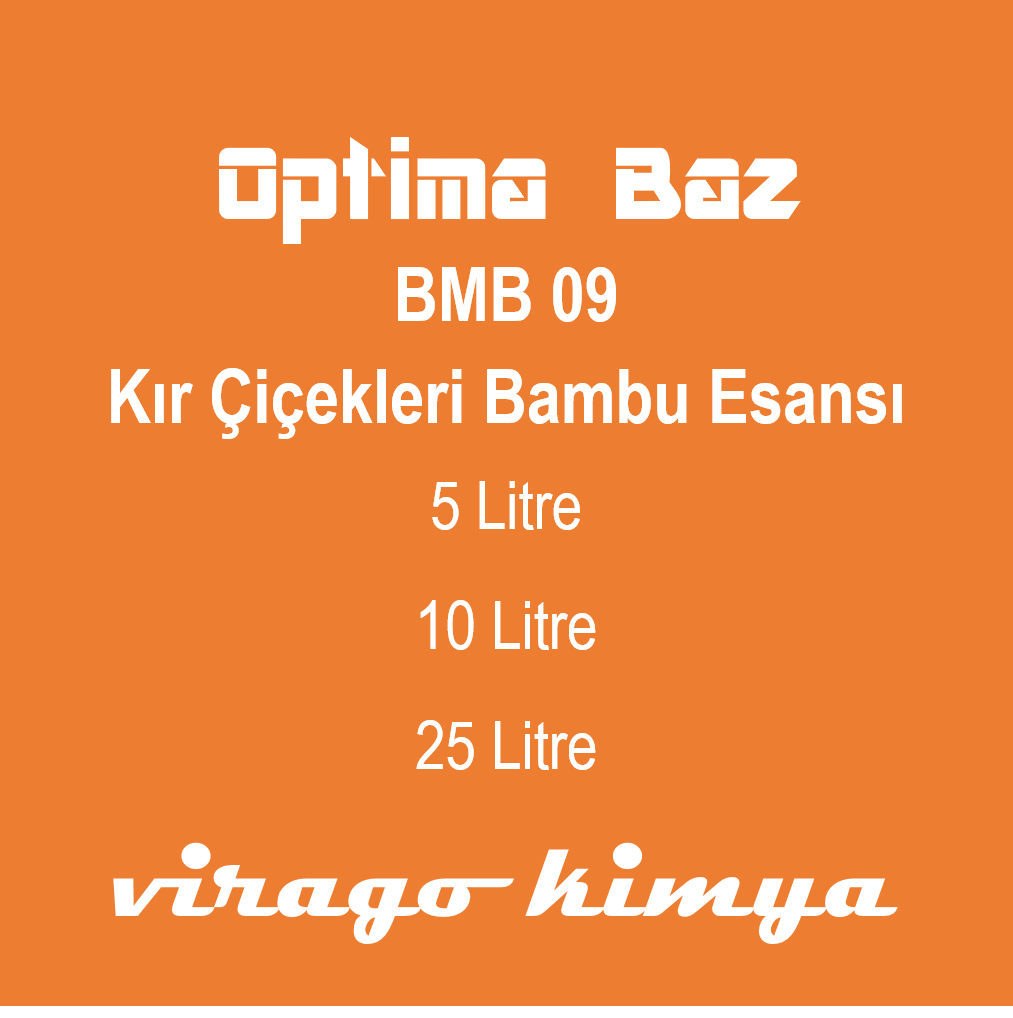 Optima Baz BMB - 09 Kır Çiçekleri Bambu Esansı 