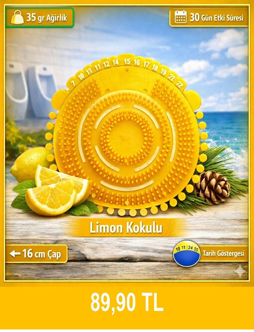 Limon Kokulu Pisuvar Koku Giderici - Virago Kimya