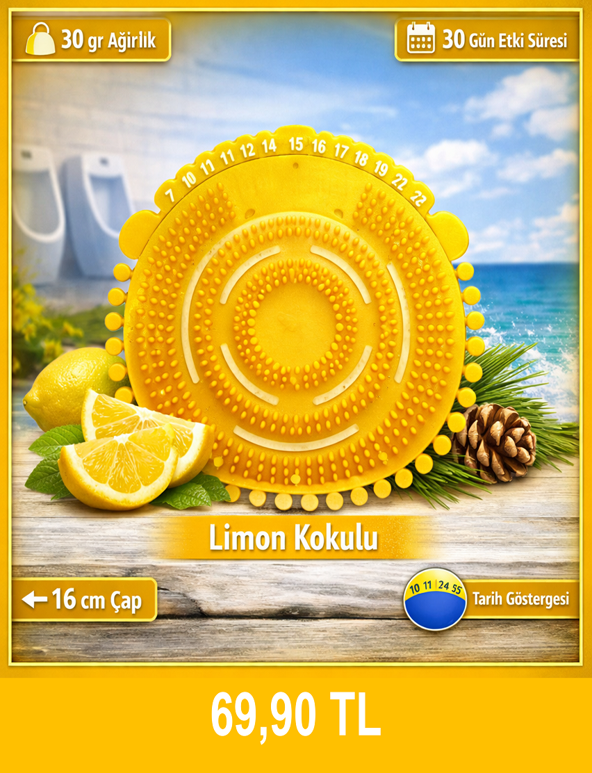 Limon Kokulu Pisuvar Koku Giderici - Virago Kimya